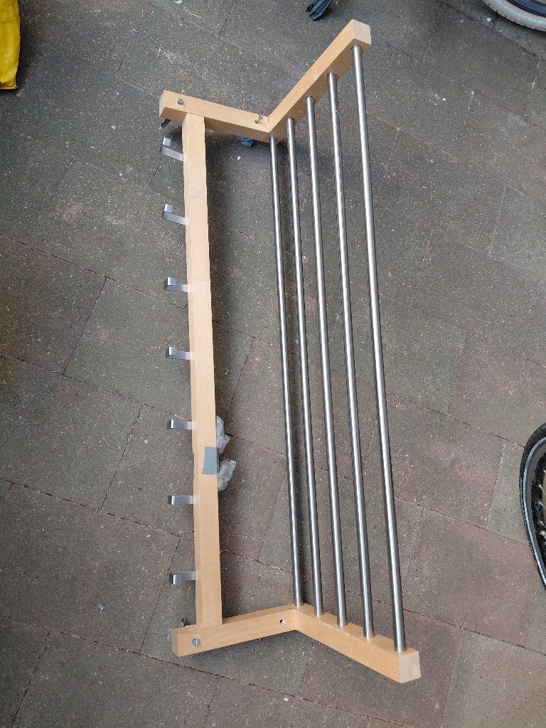Nette Kapstok met schroeven erbij, Zo goed als nieuw, Minder dan 100 cm, Hout, Ophalen