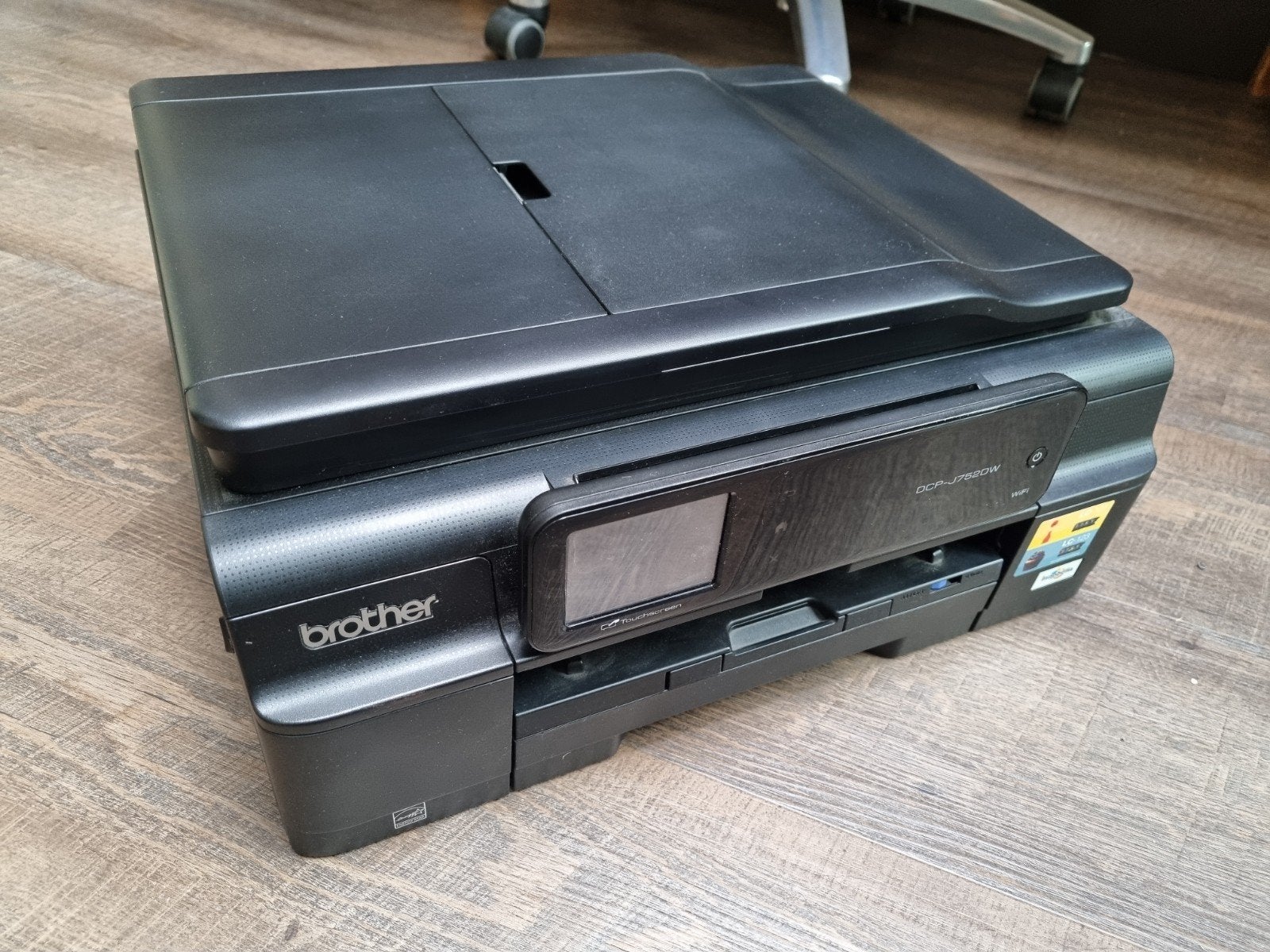 Brother printer DCP-J752DW + nieuwe cartridges, Ophalen, Gebruikt