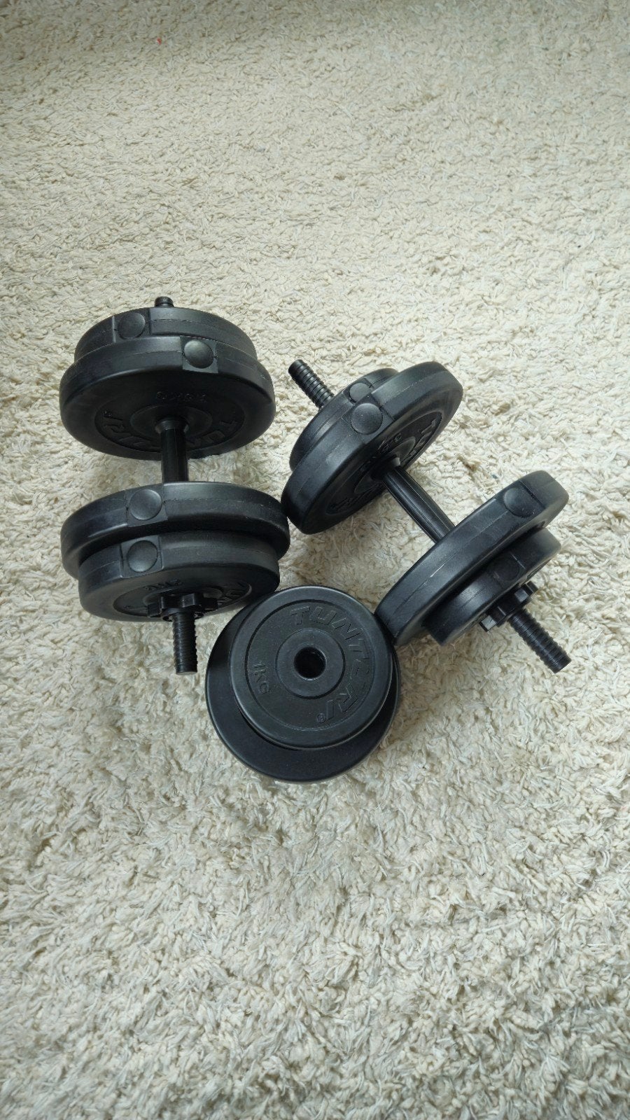Dumbells, Ophalen, Zo goed als nieuw, Dumbbell
