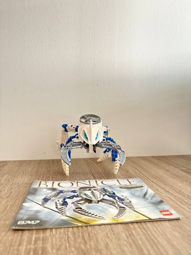 Lego Bionicle 8747 Visorak Suukorak, Inclusief instructies, Bionicle, Lego, Ophalen of Verzenden