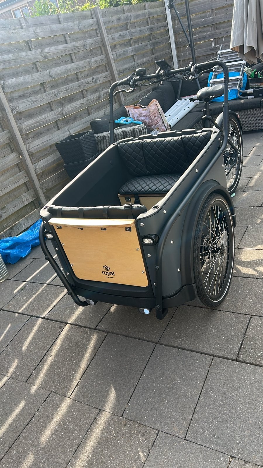 Royal Cargo Bakfiets - Zo goed als nieuw, Fietsen en Brommers, Fietsen | Bakfietsen, Overige merken, Ophalen of Verzenden, Zo goed als nieuw