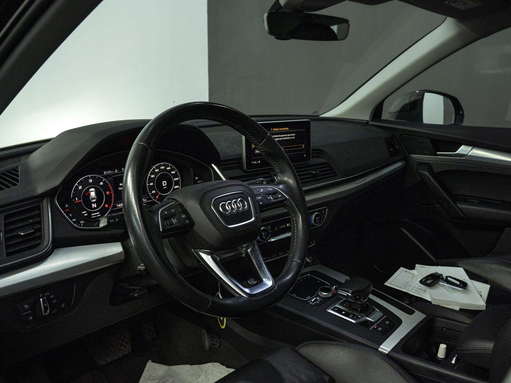 Audi Q5 2.0 TDI quattro Sport Pro Line S | Trekhaak | Airco, Auto's, Automaat, Stof, Gebruikt, Q5