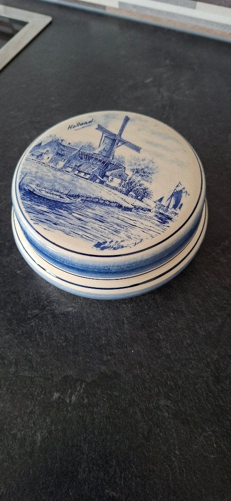 Delfsblauw schaaltje, Ophalen of Verzenden