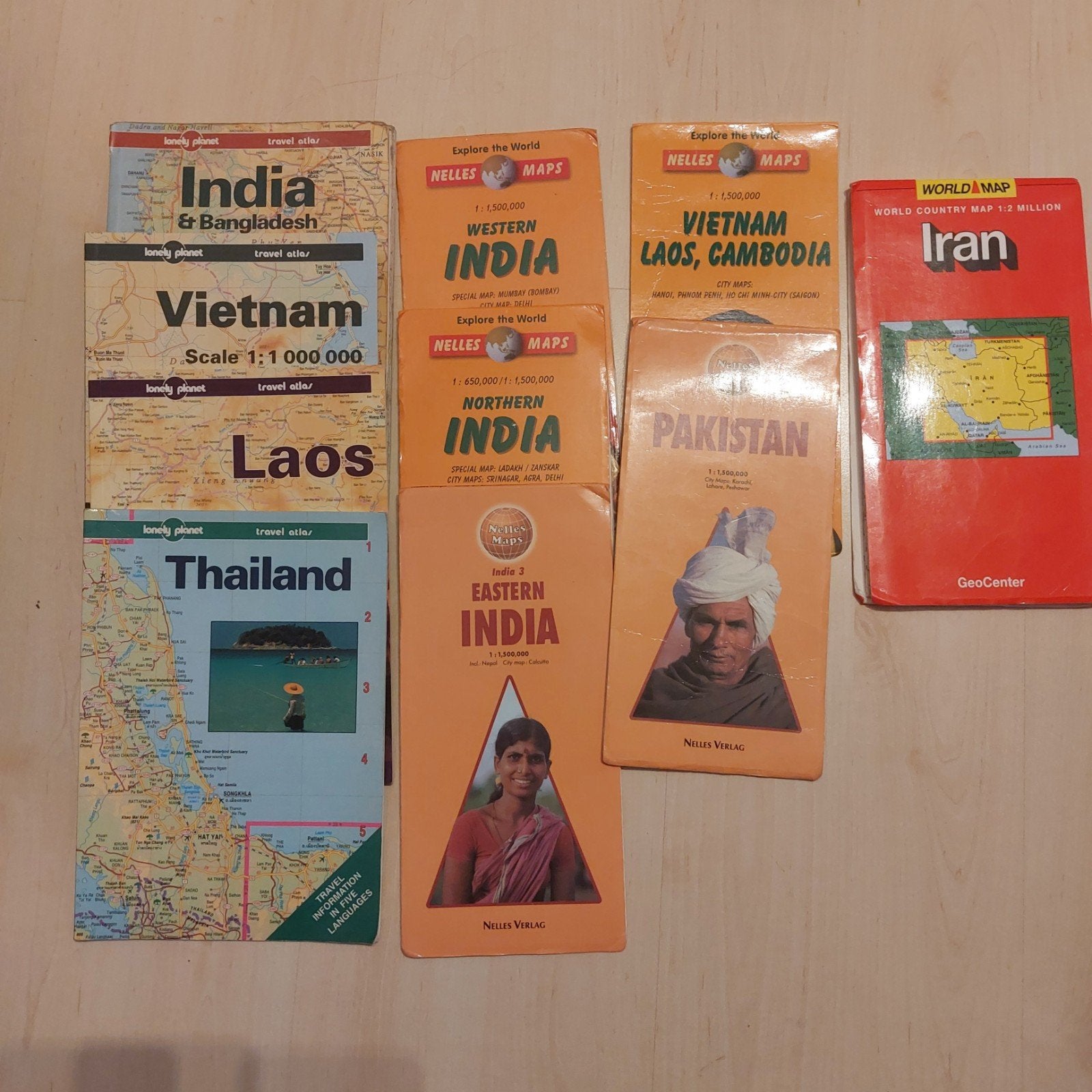 Reisgidsen en kaarten Azië, Boeken, Reisgidsen, Ophalen of Verzenden, Azië, Reisgids of -boek, Lonely Planet