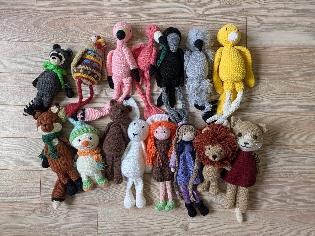 gehaakte knuffels, Ophalen of Verzenden, Nieuw, Overige typen, Handgemaakt
