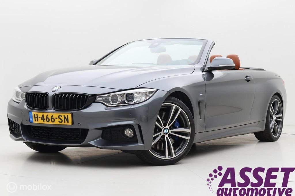 BMW 440i Cabrio M-Sport 440pk | M Power&Sound | air collar, Auto's, Automaat, Gebruikt, Euro 6, 4-Serie