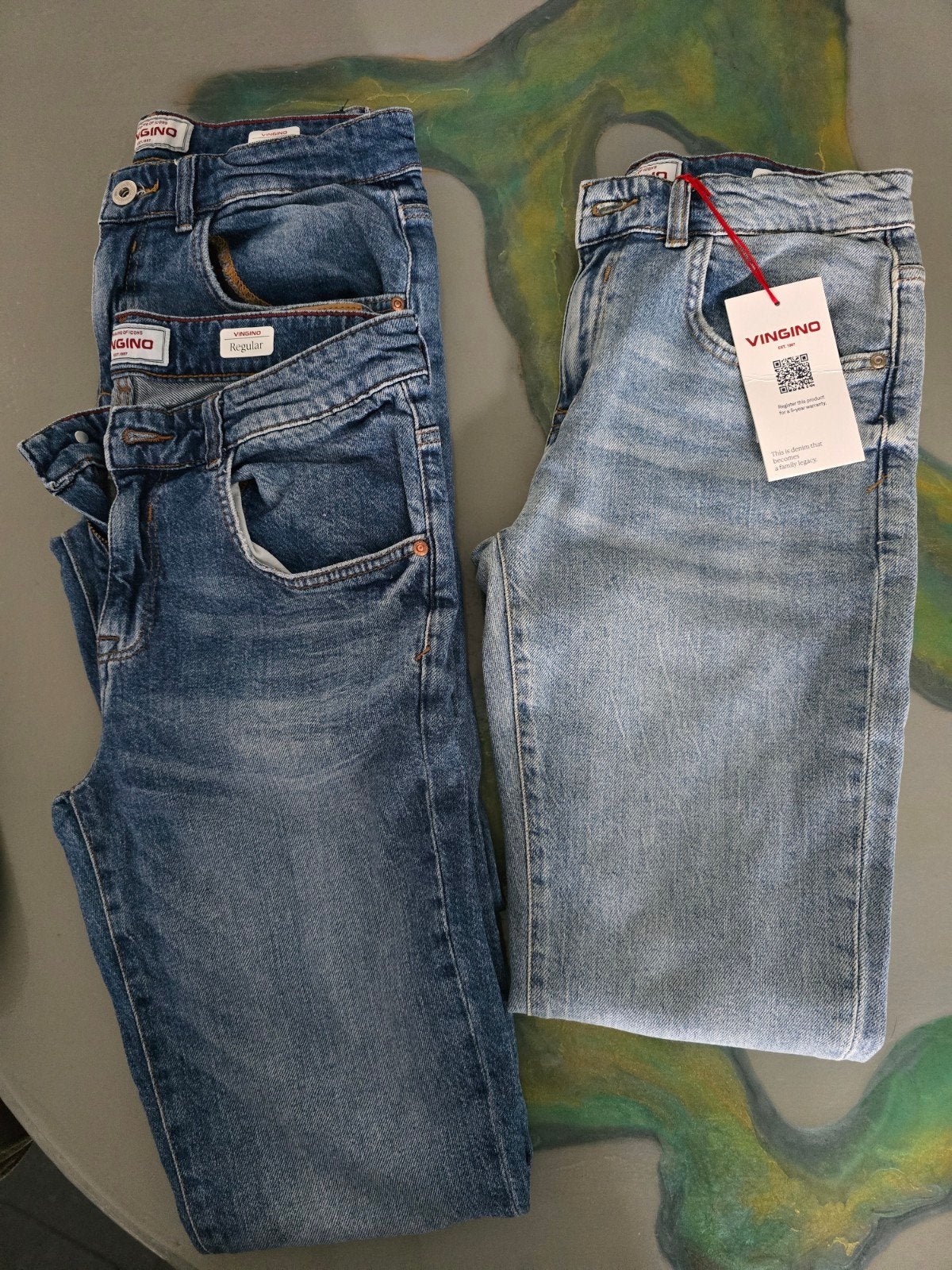 3 vingino spijkerbroeken, Broek, Nieuw, Ophalen of Verzenden, Vingino