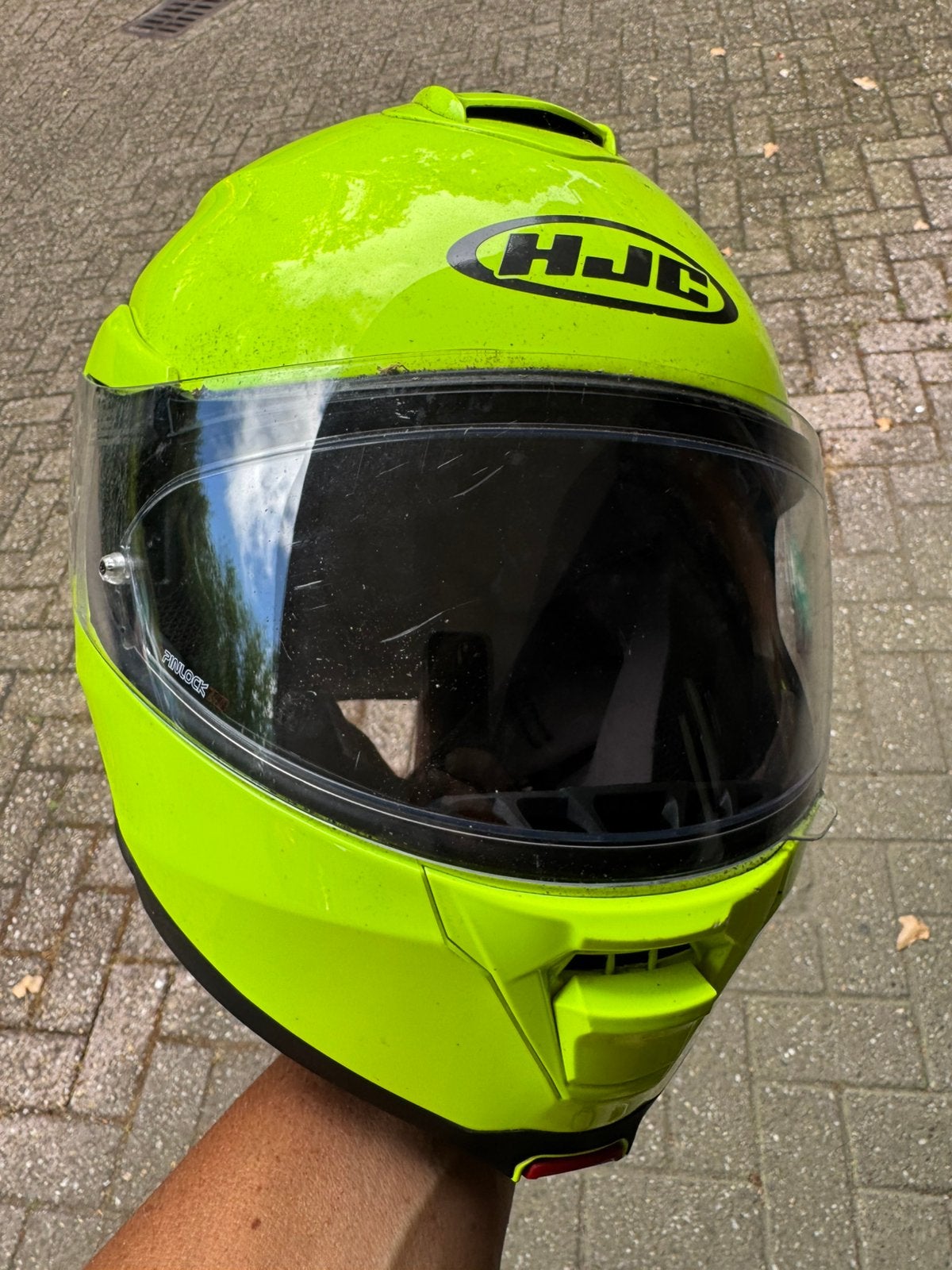 HJC IS-MAX II Systeemhelm met intercom - Schadevrij!, Ophalen, Heren, HJC, Integraalhelm
