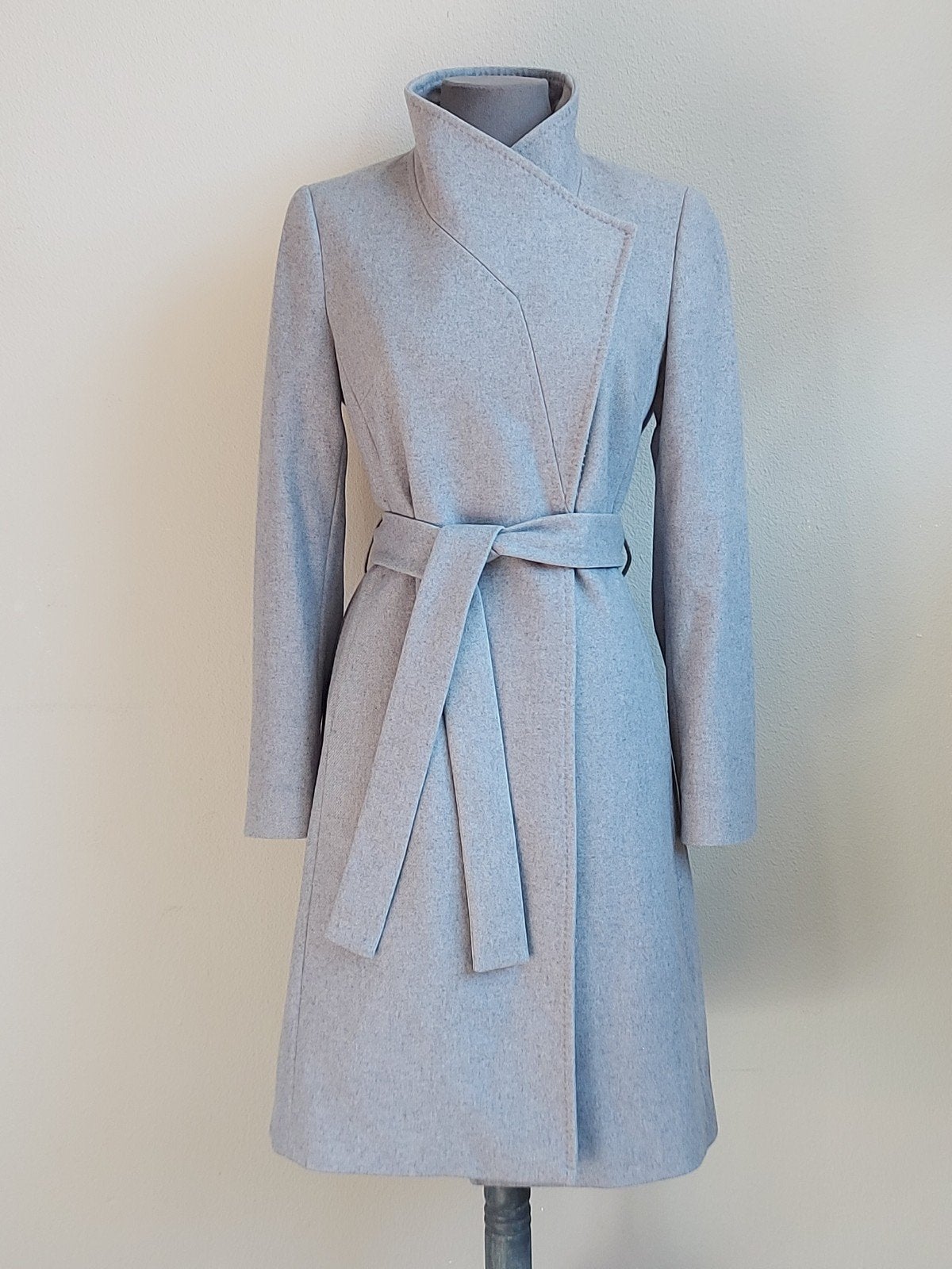 Ted Baker Roesiia Wollen Jas - maat 2 / S, Ophalen of Verzenden, Zo goed als nieuw, Maat 36 (S), Ted Baker