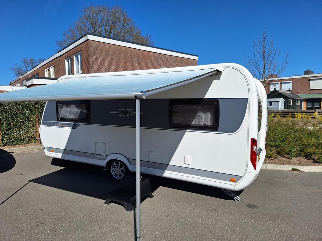 Thule luifel 3.25m breed, 2.50m uitval, Ophalen, Gebruikt, Polyester, Thule