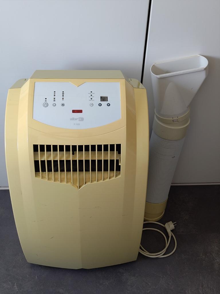 Zibro P 125 Mobiele Airco - Koelen en Ontvochtigen, Witgoed en Apparatuur, Airco's, Ophalen, Gebruikt, Minder dan 60 m³, 3 snelheden of meer