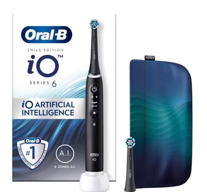 Oral B IO 6 Smile compleet in doos, Sieraden, Tassen en Uiterlijk, Uiterlijk | Mondverzorging, Zo goed als nieuw, Tandenborstel