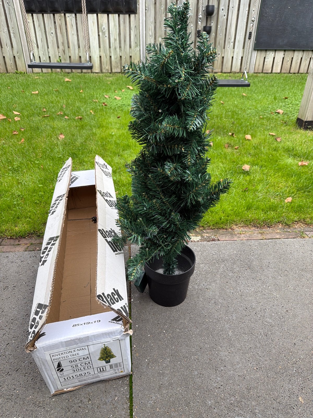 Kerstboom met licht. 90cm, Diversen, Ophalen