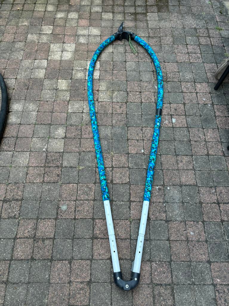 Windsurf Giek - Blauw/Zwart Camo Design, Ophalen, Gebruikt, Giek
