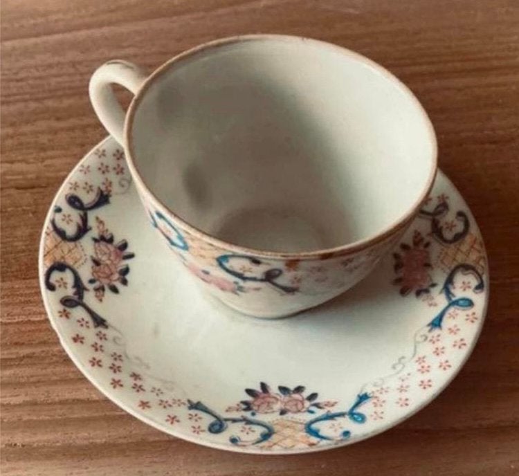 vintage kop en schotel, Antiek en Kunst, Ophalen