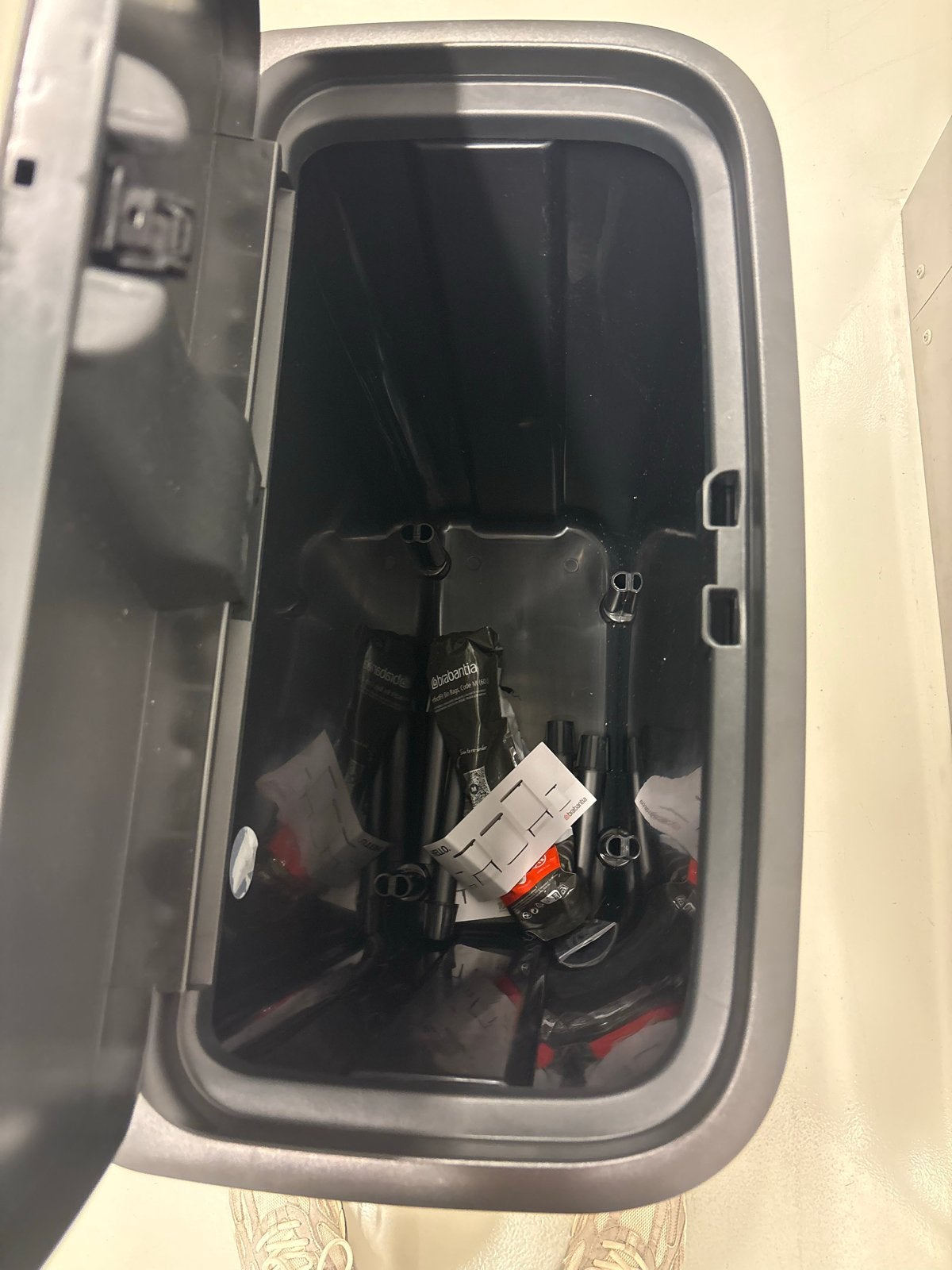 Brabantia Bo Touch Bin Hi Prullenbak - 60 liter - 1 vak, Verzenden, Zo goed als nieuw, Brabantia, Nvt