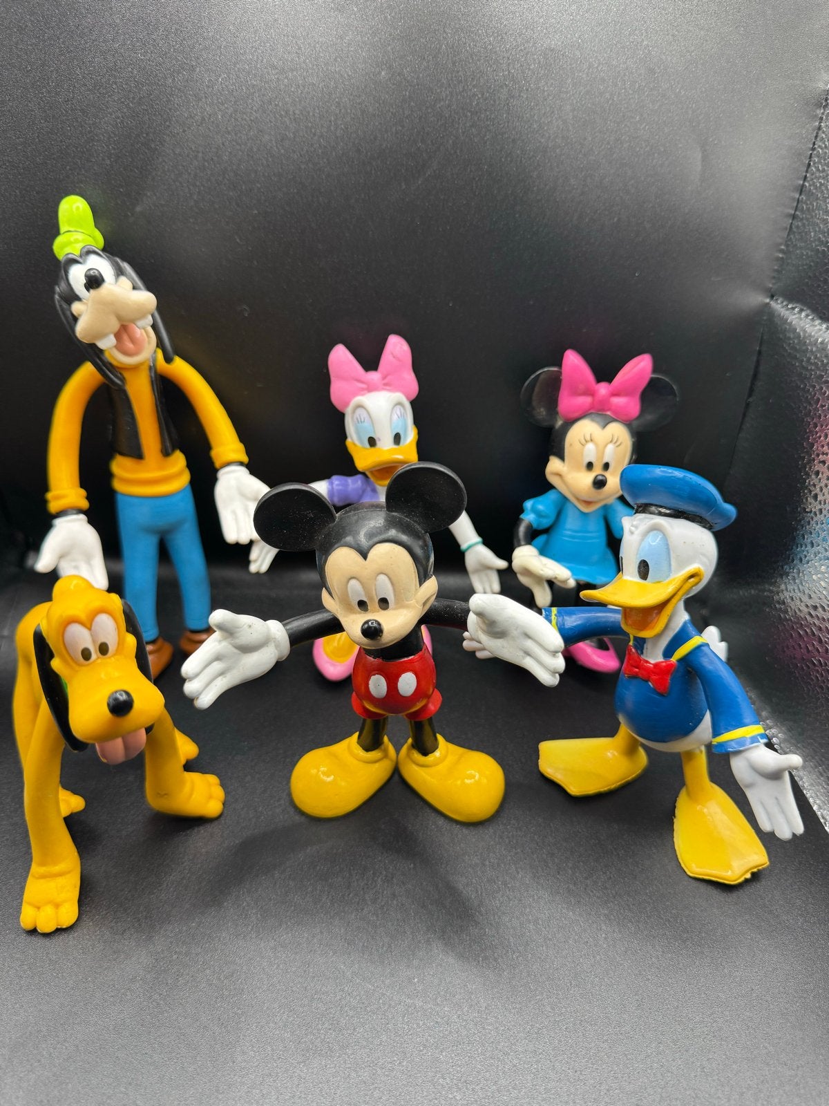 Disney Figuren Set: Mickey, Minnie, Donala, Daisy, Gooty, Pl, Verzamelen, Disney, Ophalen of Verzenden