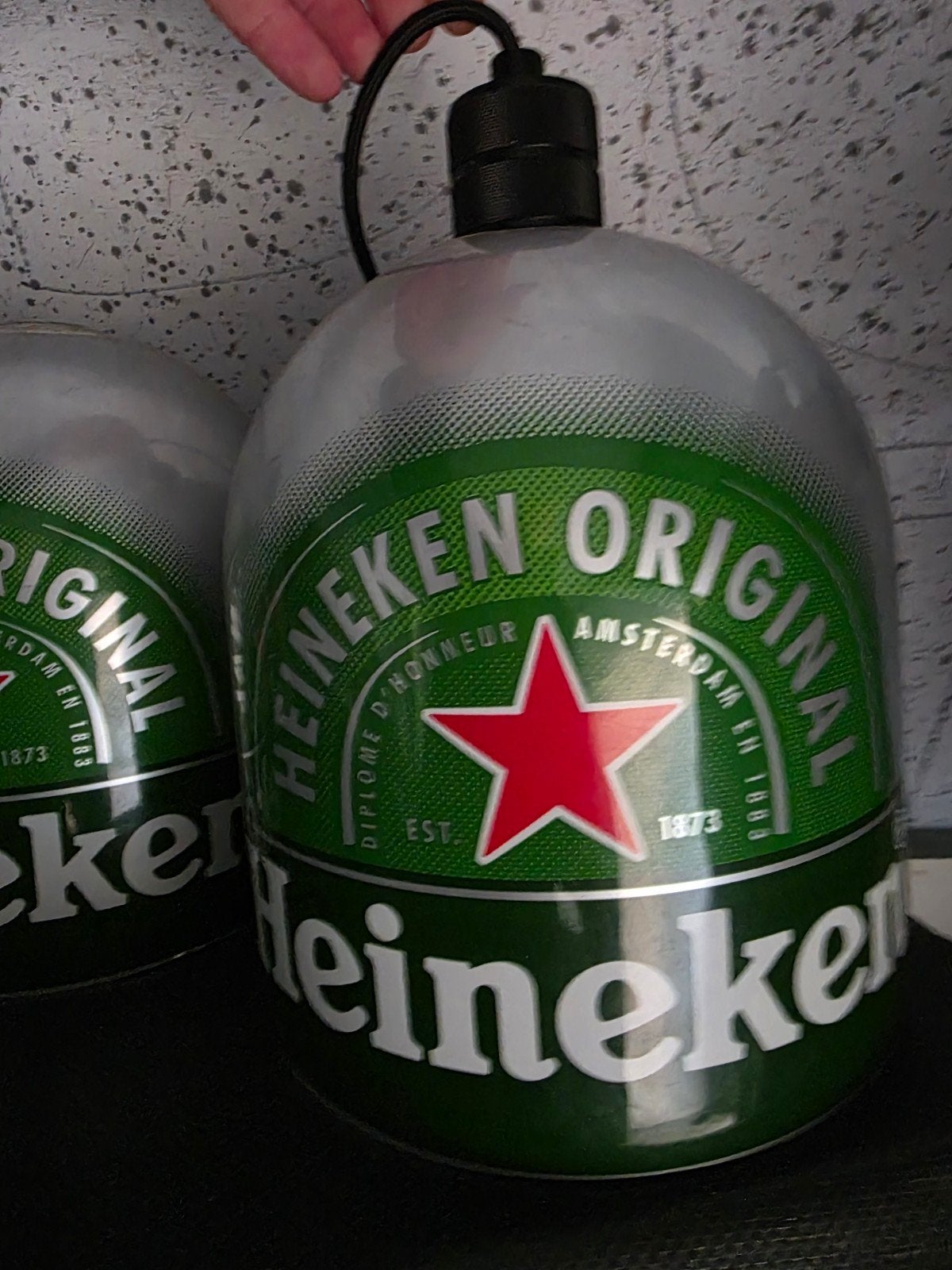 heineken lampen, Verzamelen, Ophalen, Zo goed als nieuw, Reclamebord, Plaat of Schild, Heineken