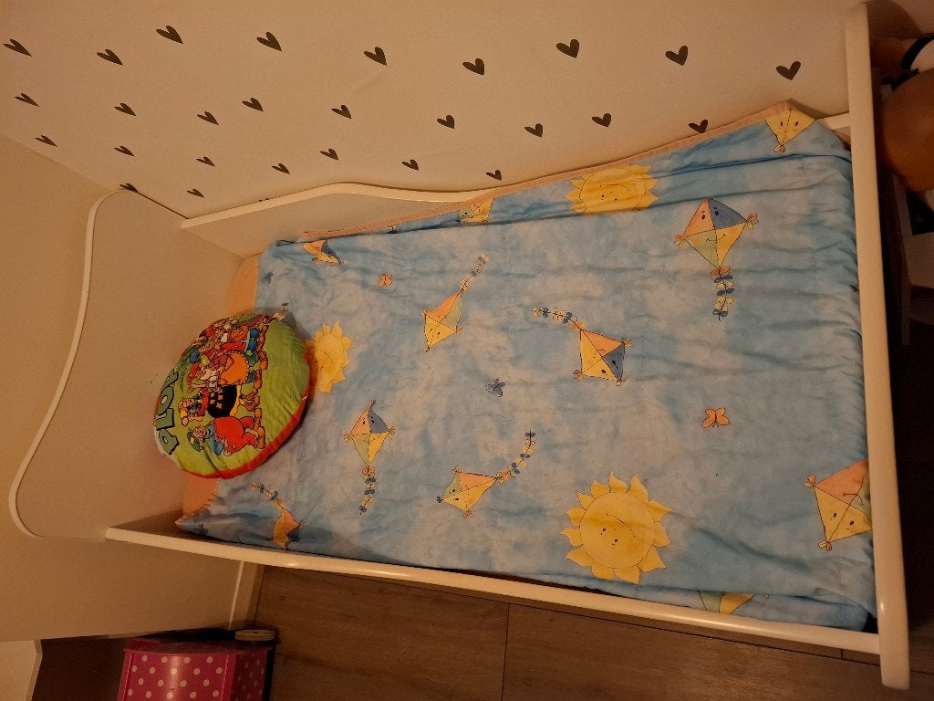 Peuterbed, Ophalen, Gebruikt, 70 tot 85 cm, 140 tot 160 cm