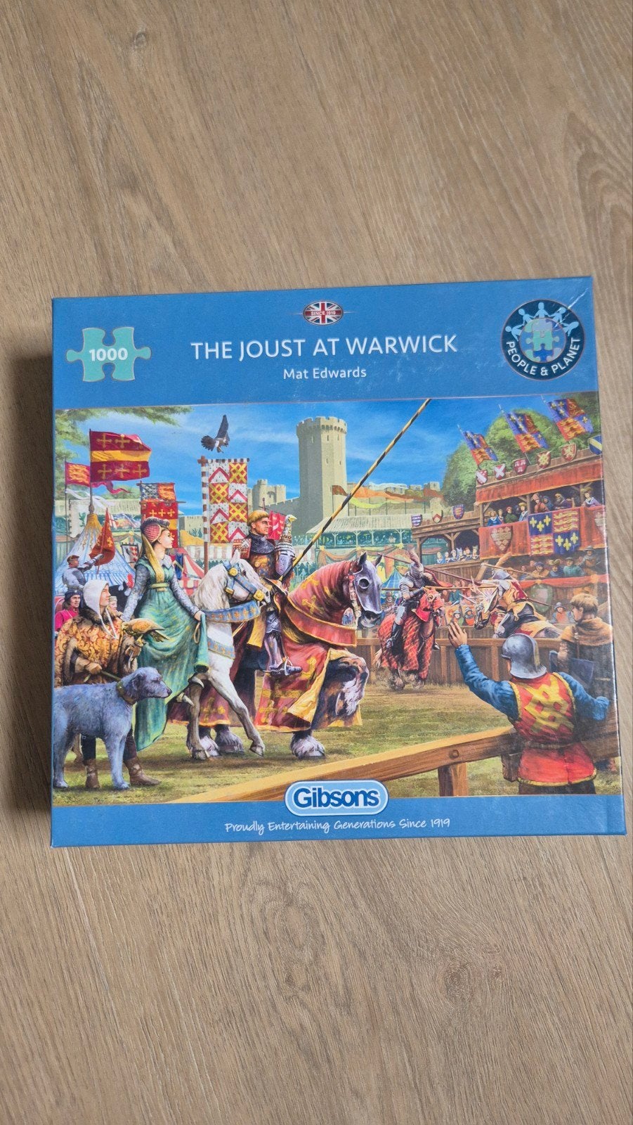 Gibsons puzzel -  NIEUW, beschadigde doos, Ophalen of Verzenden, 500 t/m 1500 stukjes, Nieuw