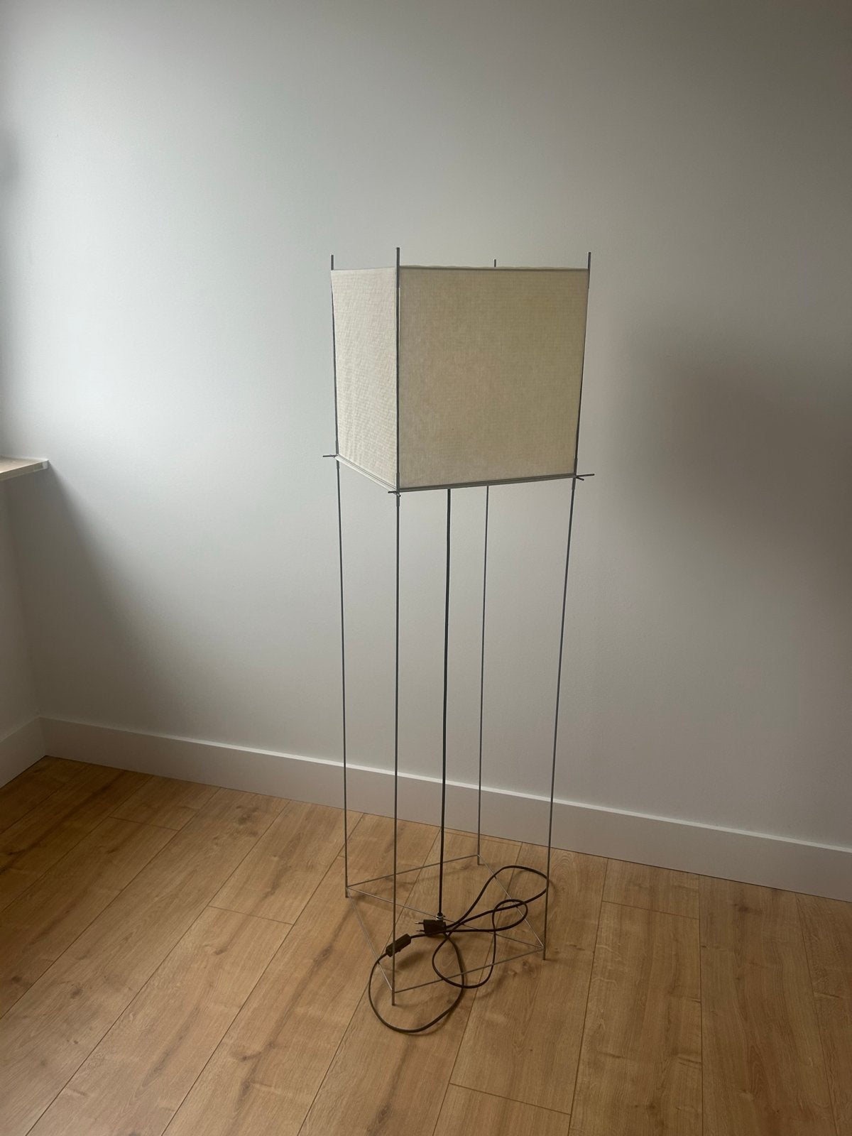 Lotec vloerlamp met stoffen kap, Ophalen, Gebruikt, 100 tot 150 cm, E27 (groot)