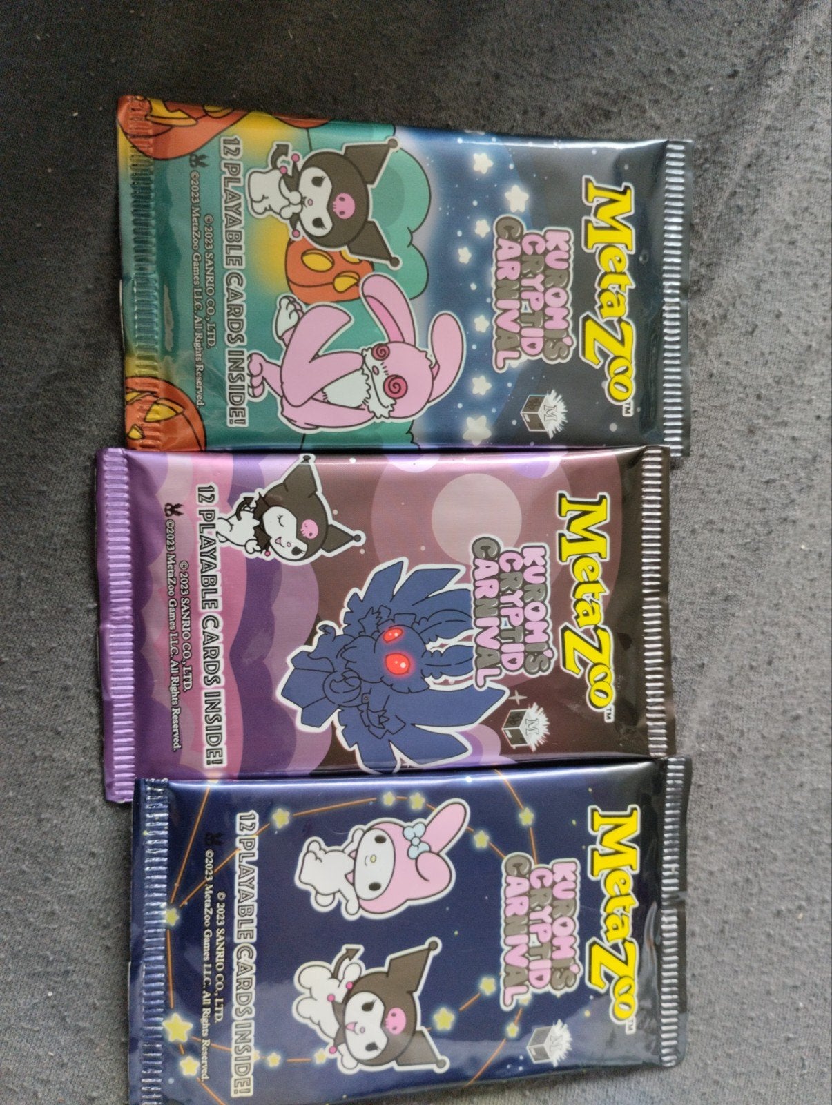 MetaZoo Kuromi's Cryptid Carnival Dichte Verpakkingen, Hobby en Vrije tijd, Verzamelkaartspellen | Magic the Gathering, Ophalen