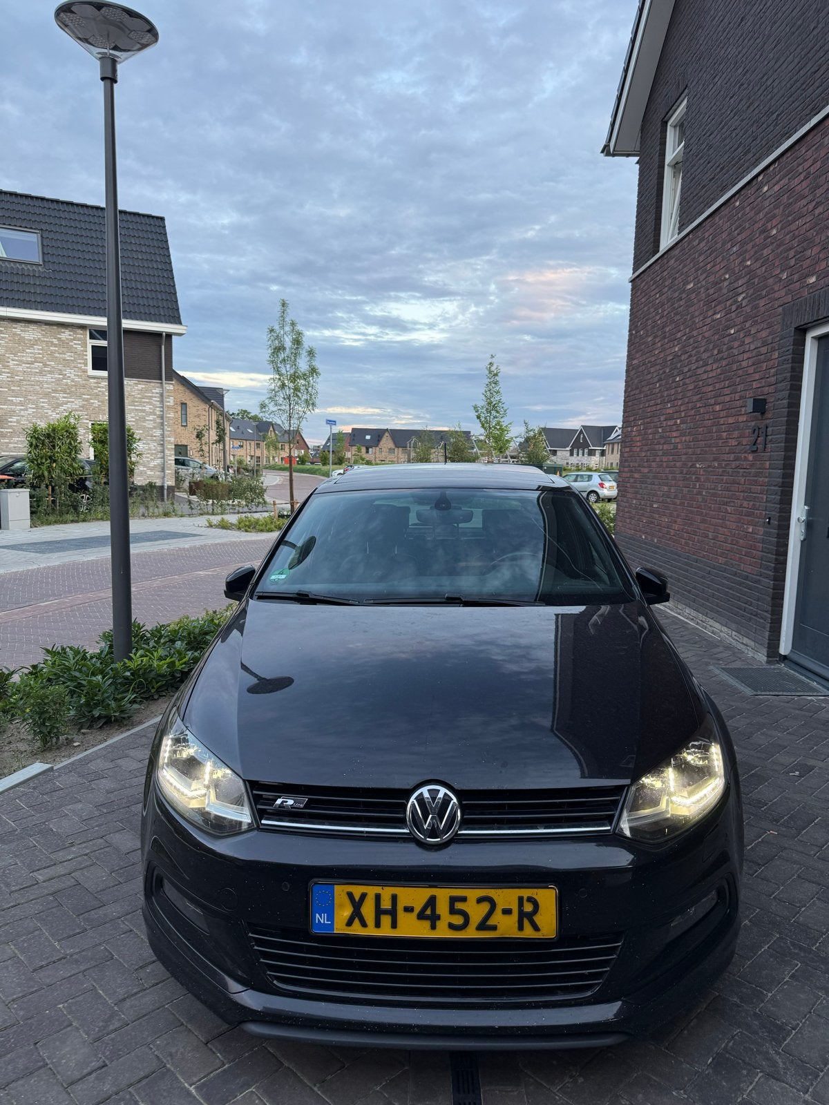 VW Polo 3x R-Line 1.4 TDI 77KW 2015  VOLL/PANO/ALCANTARA/LED, Auto's, Volkswagen, Particulier, Polo, Adaptieve lichten, Airbags