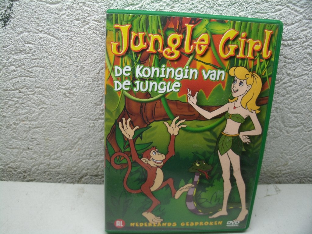 dvd 229k jungle girl de koningin van de jungle, Alle leeftijden, Ophalen of Verzenden, Zo goed als nieuw, Amerikaans