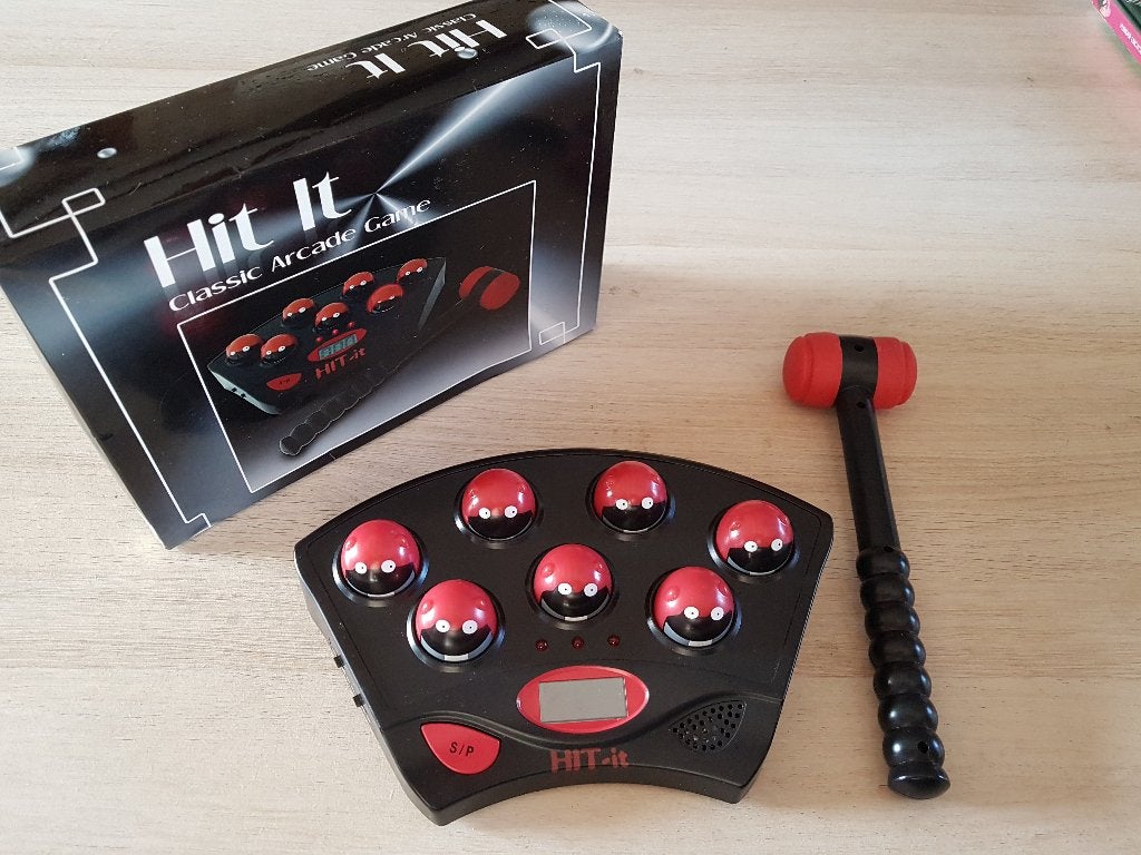 Hit it spel, Ophalen, Zo goed als nieuw, Met licht