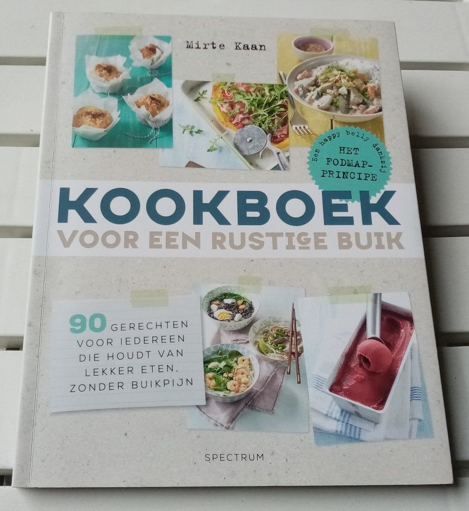 Kookboek Voor Een Rustige Buik dankzij het FODMAP-principe, Boeken, Gelezen, Dieet en Voeding, Mirte Kaan, Ophalen of Verzenden