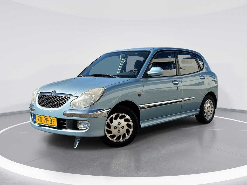 Daihatsu Sirion 1.3-16V SR 2004 | 70-PP-BF, Auto's, Daihatsu, Gebruikt, 31 €/maand, 4 cilinders, Blauw