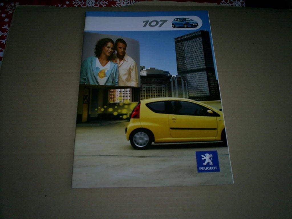 Peugeot 107 8 / 2005 24 pag., Ophalen of Verzenden, Zo goed als nieuw, Peugeot