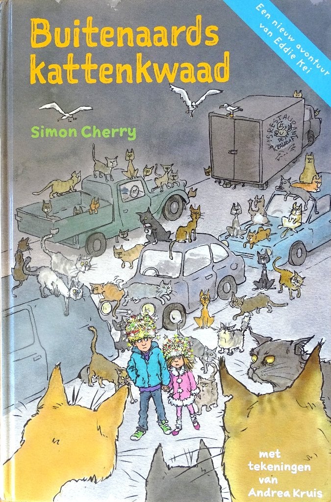 BUITENAARDS KATTENKWAAD door SIMON CHERRY > EDDIE KEI, Fictie algemeen, Nieuw, Ophalen of Verzenden, Simon Cherry