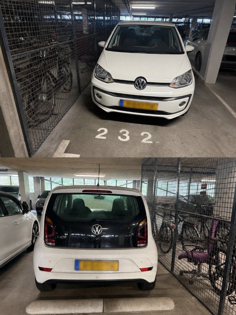Volkswagen up! 1.0 60PK 4D BMT 2019 Wit, Voorwielaandrijving, Stof, Up!, 4 stoelen