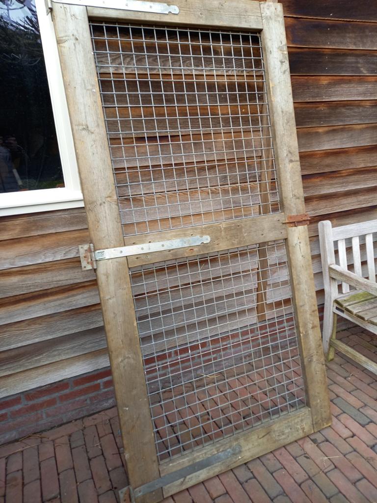 Dierenverblijf of tuinpoort, Dieren en Toebehoren, Ophalen, Gebruikt