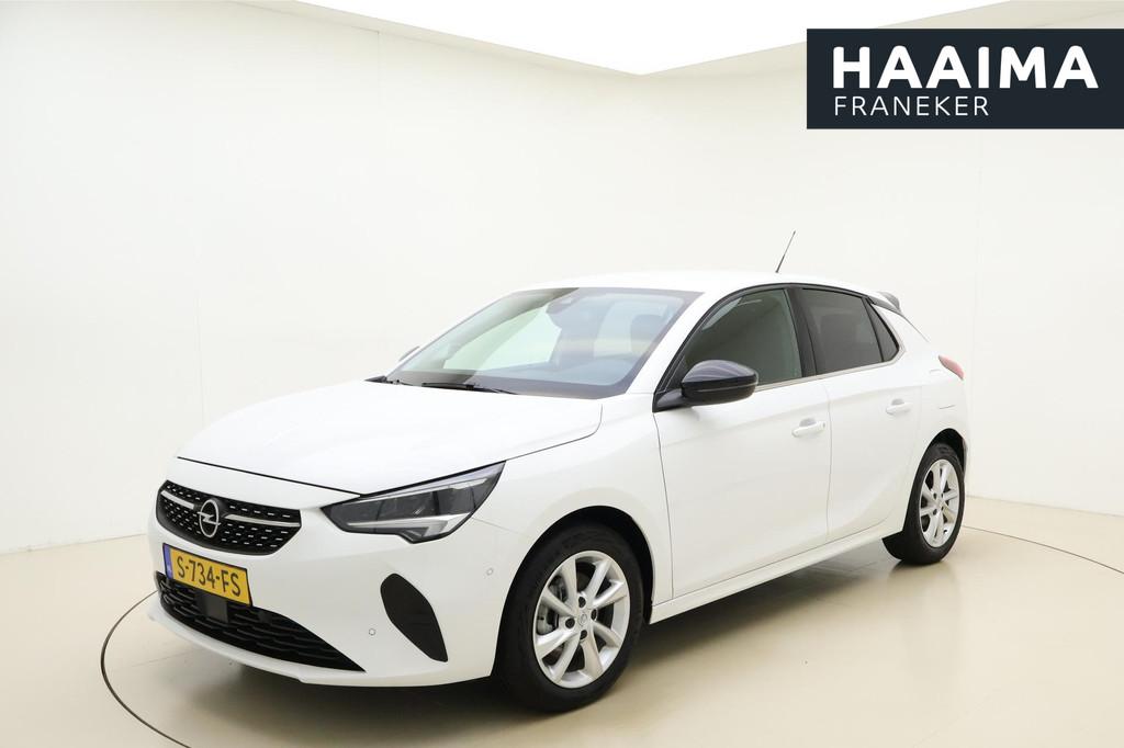 Opel Corsa 1.2 Turbo 100pk Automaat Level 3 Elegance | Navig, Auto's, Opel, Stof, Gebruikt, 19 km/l, 3 cilinders