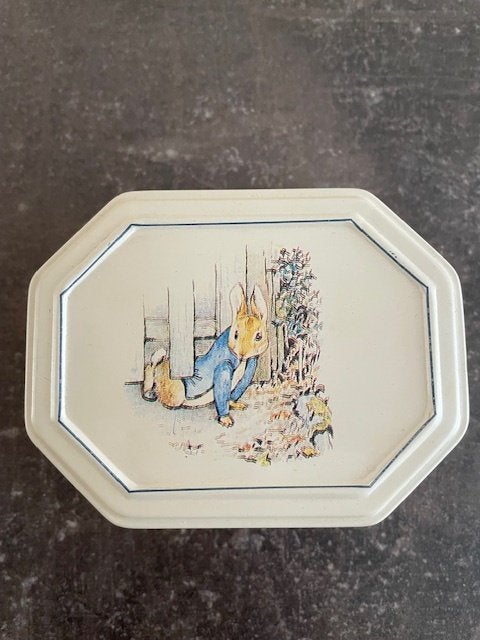 Beatrix Potter Konijn Peter Rabbit  Blik Blikje Nieuw, Ophalen of Verzenden, Nieuw, Dier