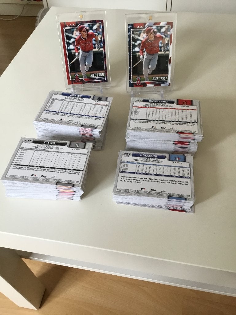 Honkbal baseball mlb cards, Sport en Fitness, Honkbal en Softbal, Verzenden, Nieuw, Honkbal, Overige typen