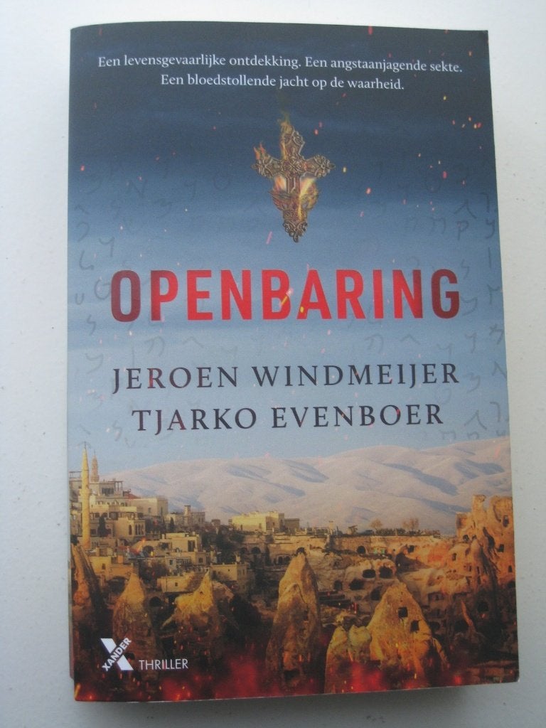 Jeroen Windmeijer & Tjarko Evenboer – Openbaring gesigneerd, Boeken, Thrillers, Ophalen of Verzenden, Zo goed als nieuw, Nederland