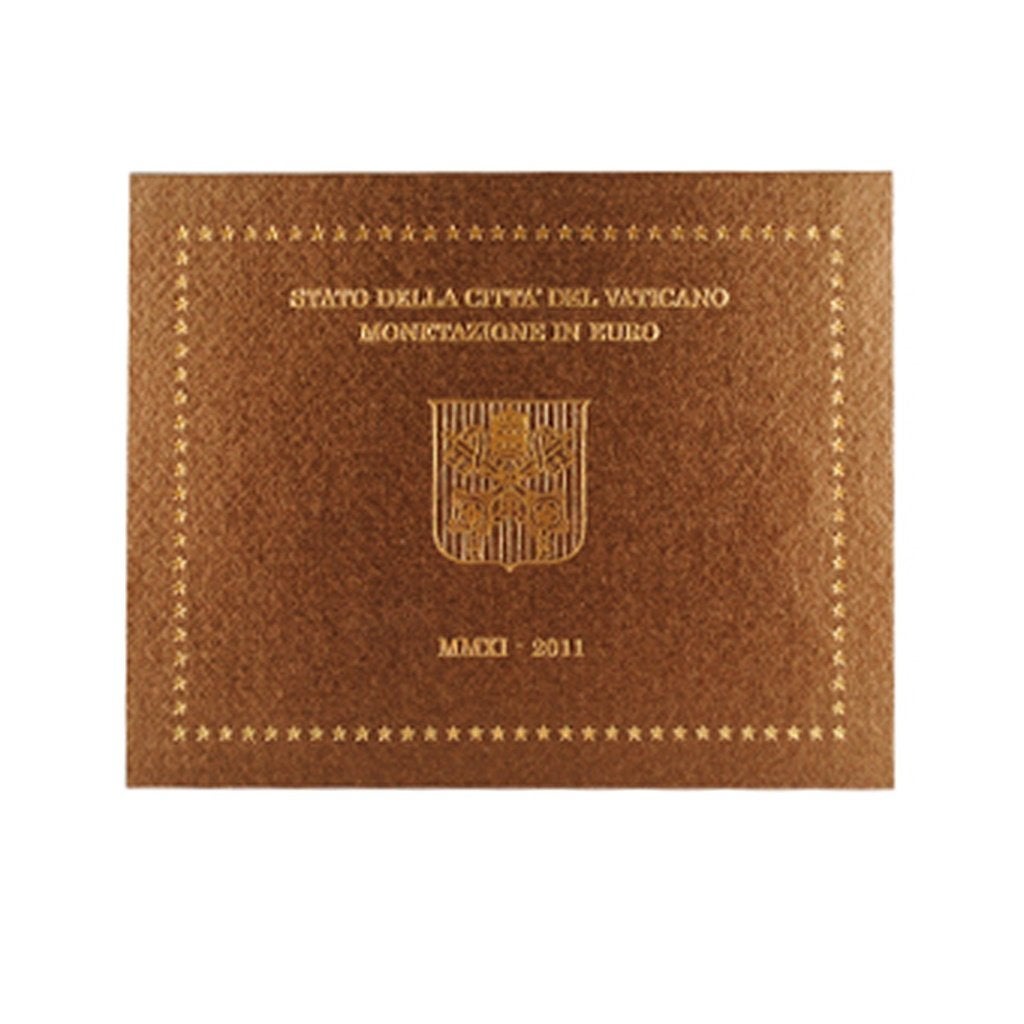 BU set Vaticaan 2011 Blister - 1 cent tm 2 euro, Ophalen of Verzenden, Vaticaanstad, Overige waardes, Setje