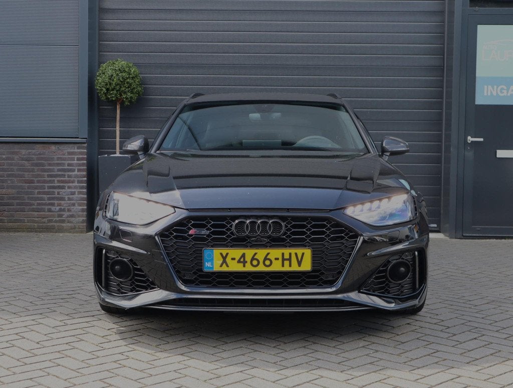 Audi A4 Avant 2.9 TFSI RS 4 quattro | Keramisch | RS dynamic, Auto's, Audi, Automaat, Gebruikt, Skiluik, Zwart