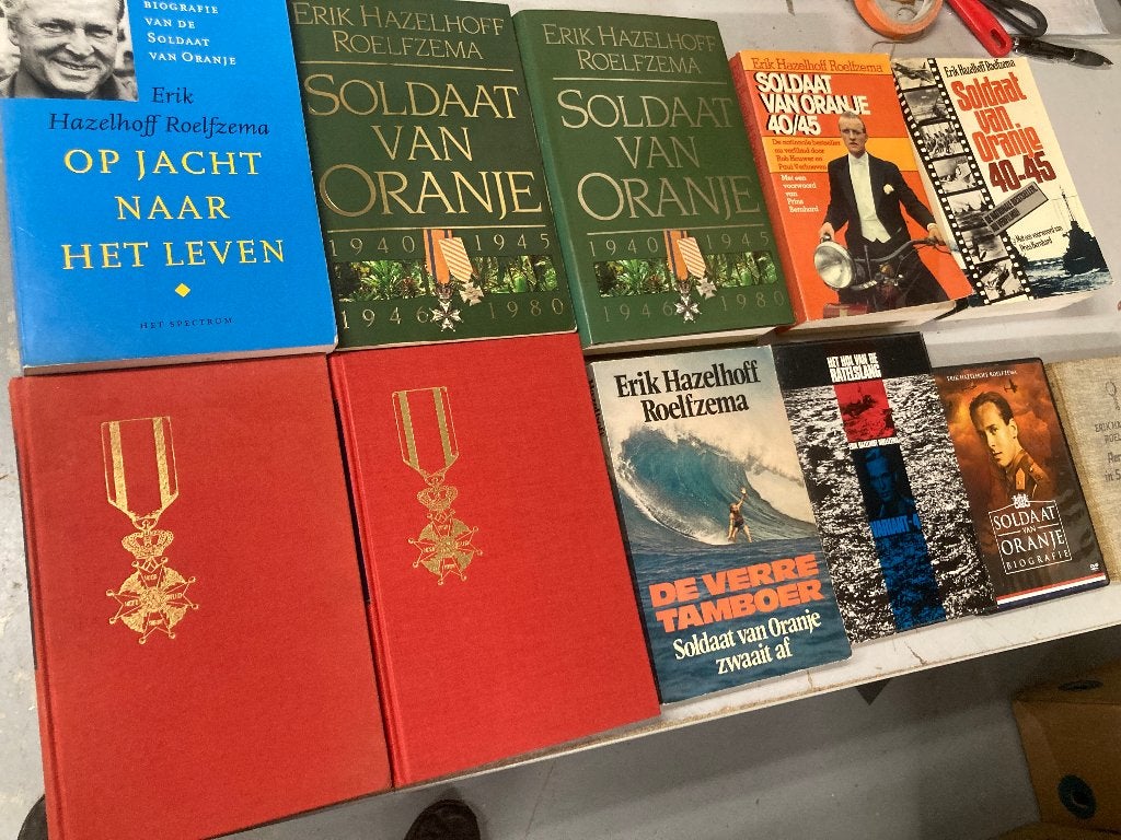 Soldaat van Oranje e.a. van  Erik Hazelhof Roelfzema, Boeken, Ophalen of Verzenden, 20e eeuw of later, Gelezen, Erik Hazelhoff Roelfzema