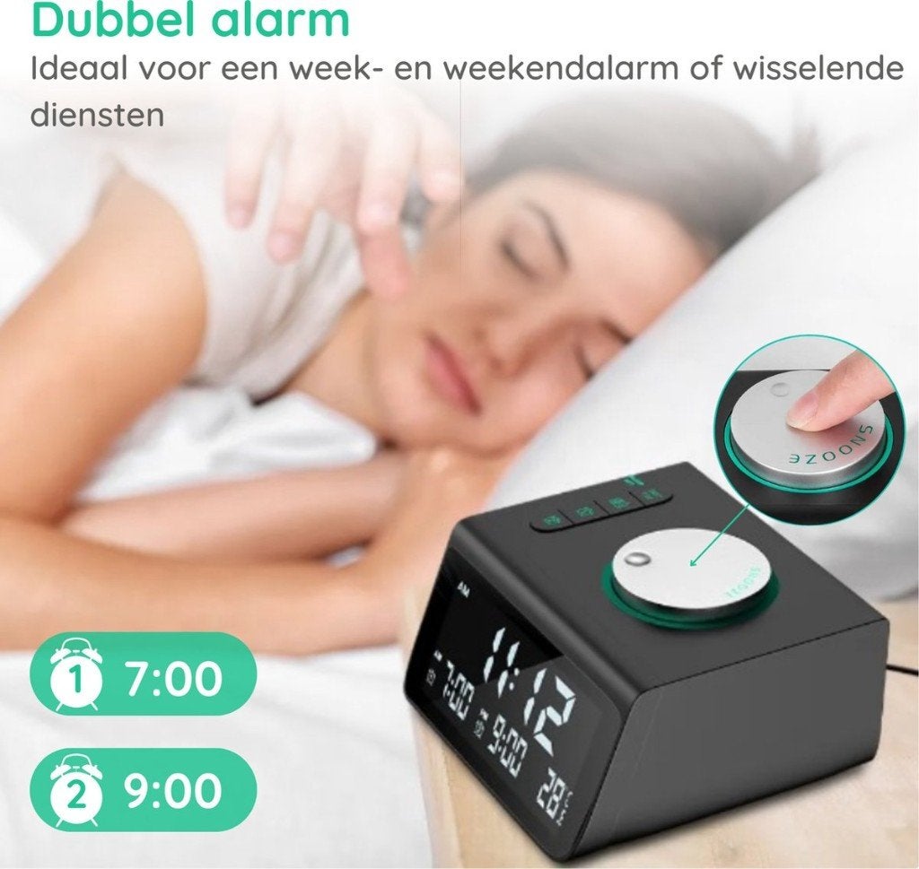 Digitale Wekkerradio, Witgoed en Apparatuur, Theodoor Colenbranderhof 9, 3059LC Rotterdam, Nederland, Digitaal, Info@currentcomponents.nl