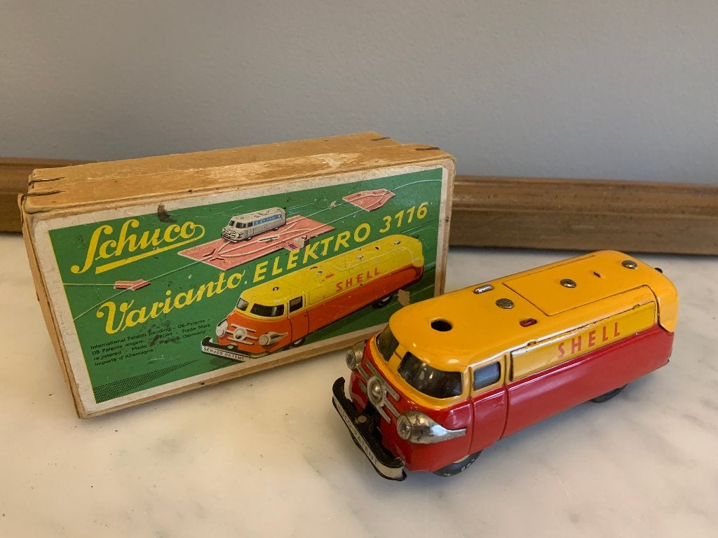 Schuco Varianto 3116 Shell Tankwagen, Antiek en Kunst, Antiek | Speelgoed, Ophalen of Verzenden