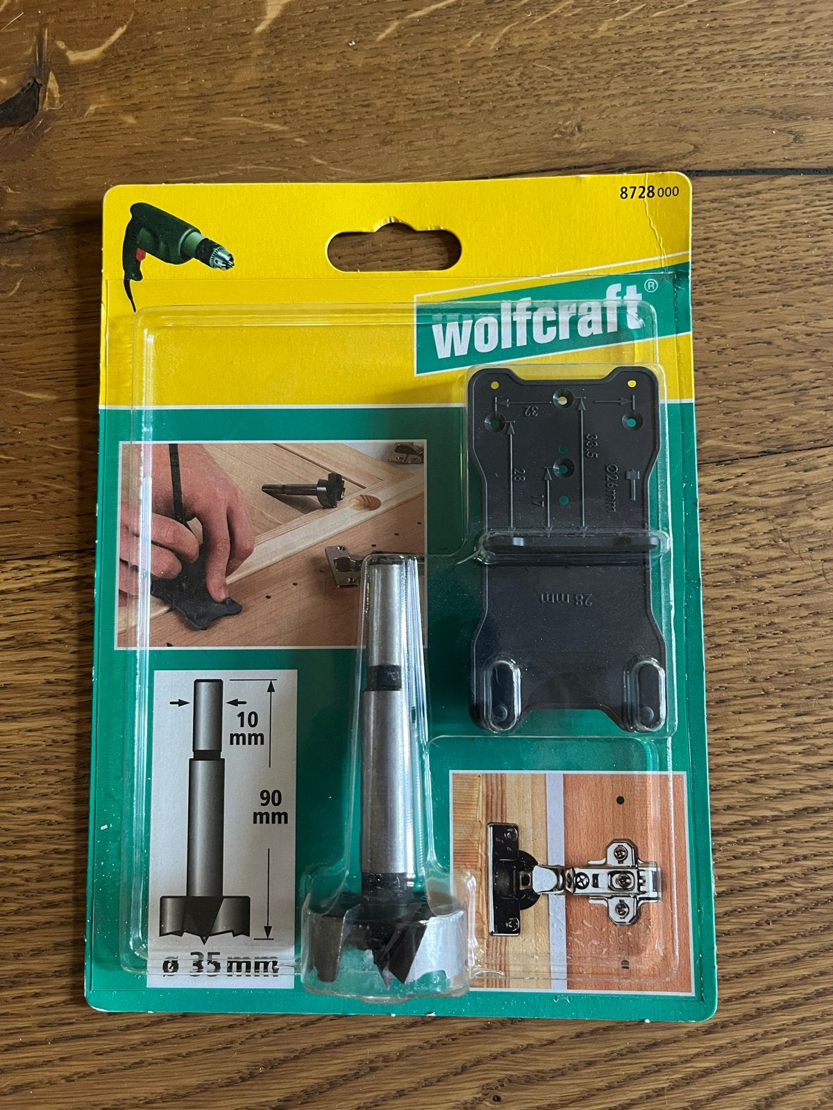 Wolfscraft Freesboor met markeerhulp - Nieuw in verpakking, Ophalen of Verzenden, Zo goed als nieuw