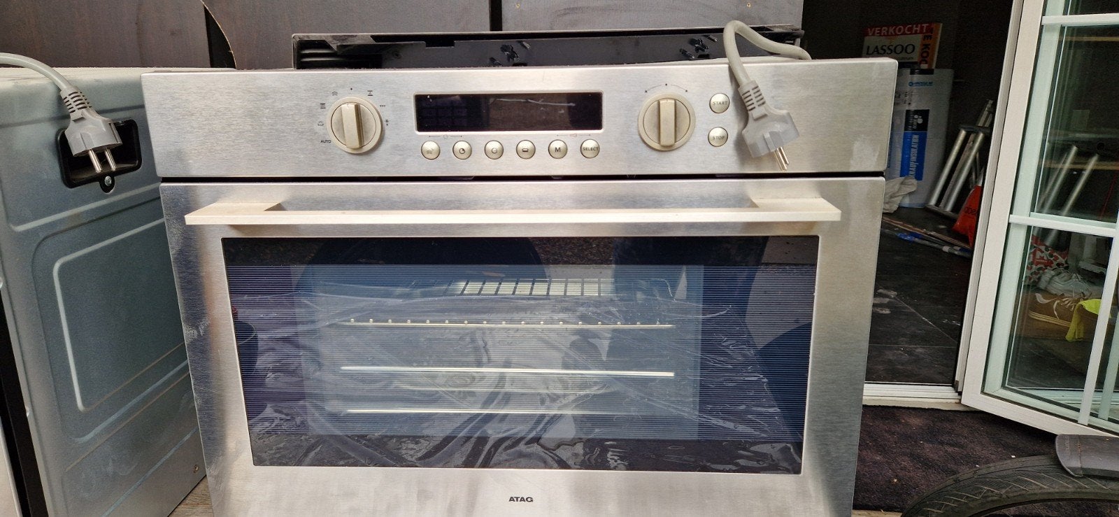 Atag stoomoven SQ4311B, Ophalen
