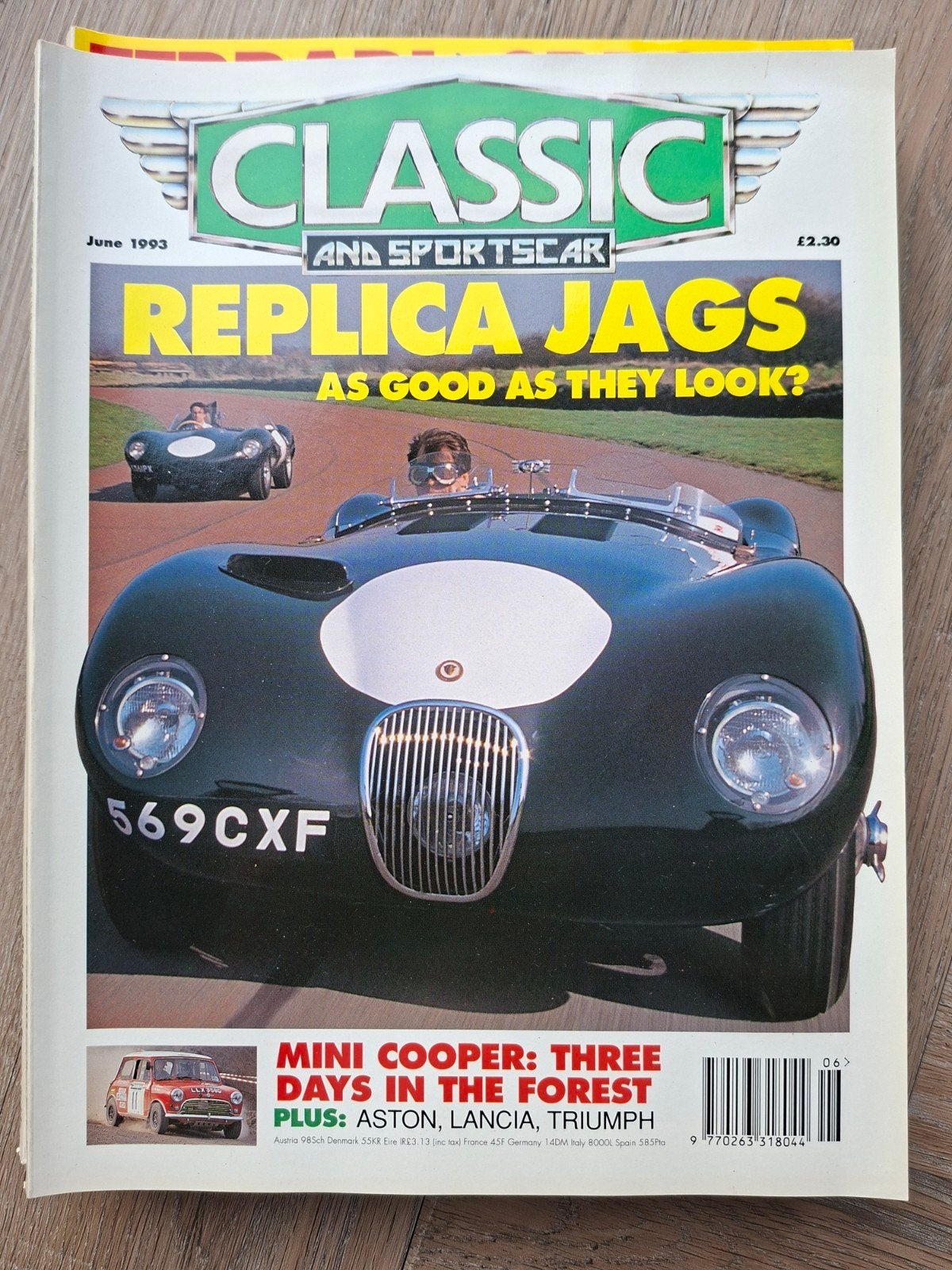 Classic and Sportscar Magazine - Juni 1993, Ophalen of Verzenden, Gelezen