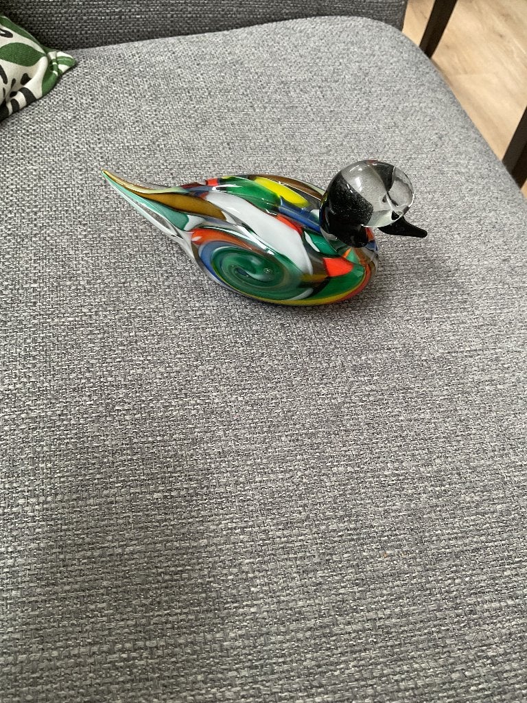Murano eend Vetrarti glas   Italië ., Ophalen of Verzenden