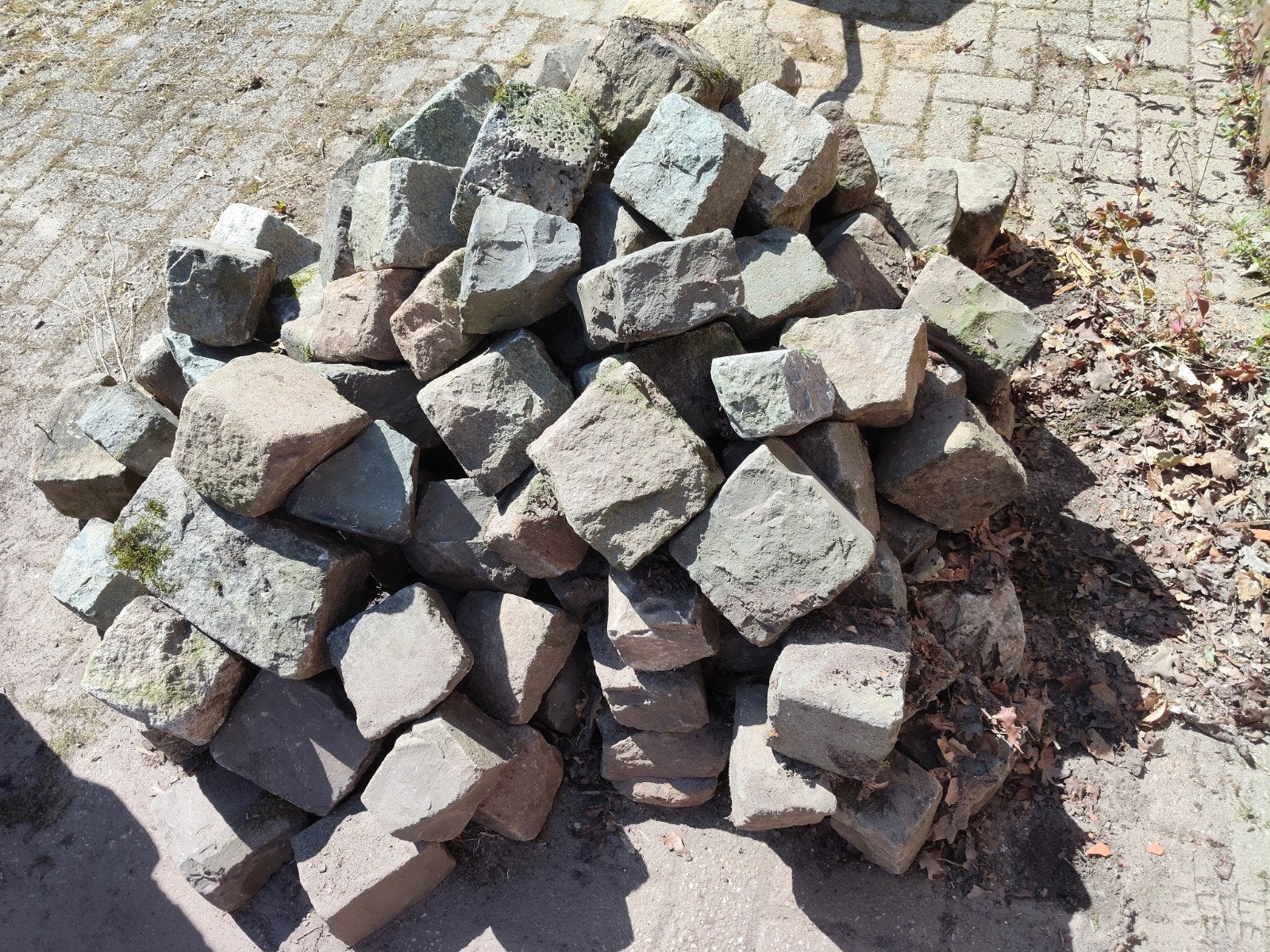 Natuurstenen Keien - Ideaal voor Tuin en Landschap, Tuin en Terras, Grind, Keien en Split, Ophalen, Overige materialen, Gebruikt
