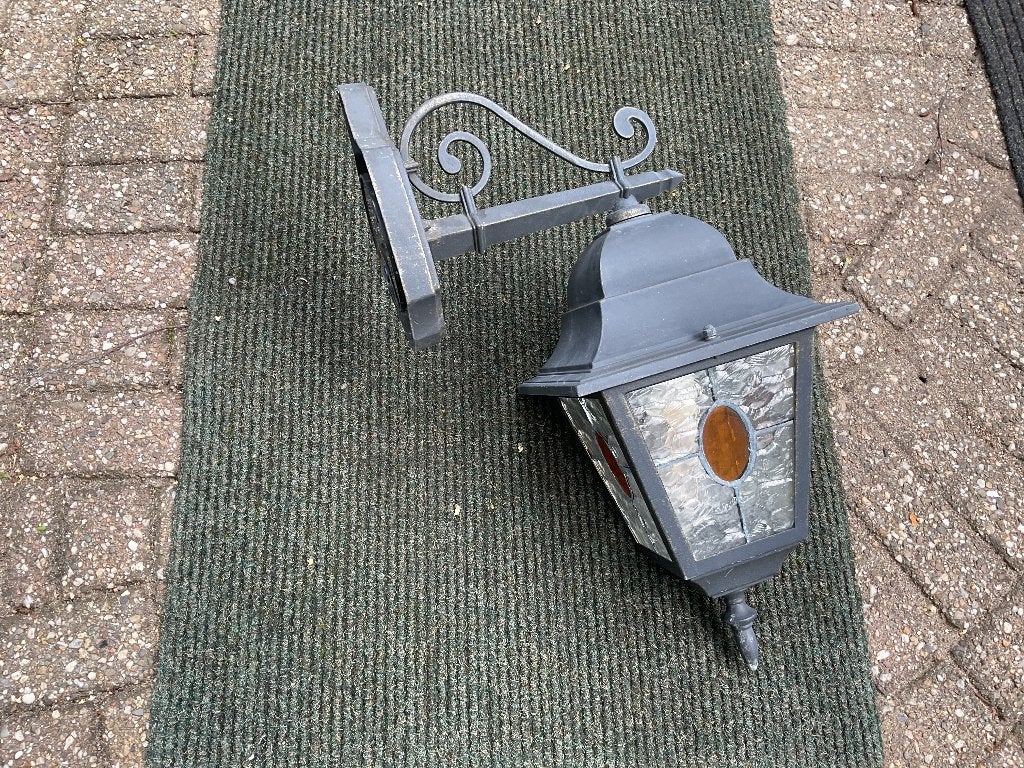 Buitenlamp, Kunststof, Wandlamp, Ophalen of Verzenden, 50 tot 250 watt